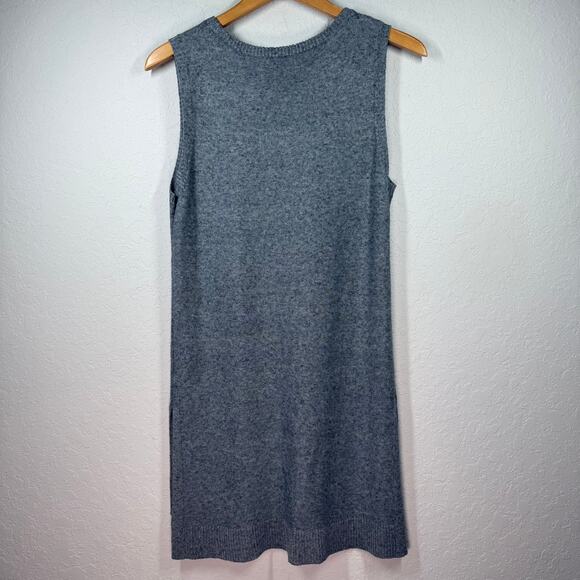 Women's Michael Stars Sleeveless Gray Sweater Dress Size Small NEW - Picture 8 of 8